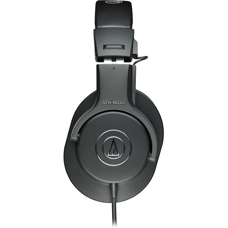 Audio Technica ATH M20x Professional Studio Monitor Headphones, Black-02 Audio Technica ATH M20x Professional Studio Monitor Headphones, Black-02