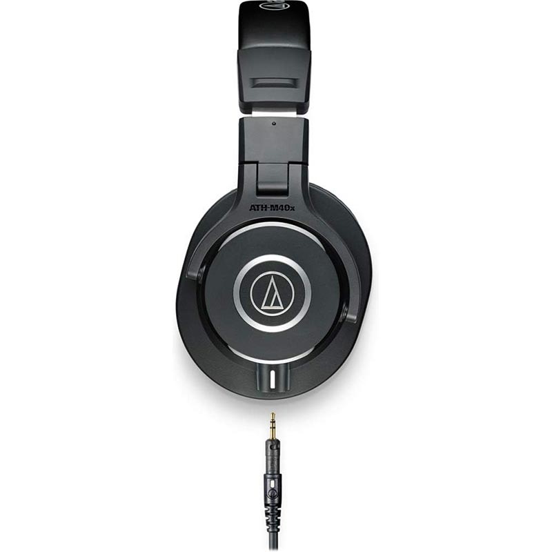 Audio Technica ATH M40x Professional Studio Monitor Headphones, Black-02 Audio Technica ATH M40x Professional Studio Monitor Headphones, Black-02