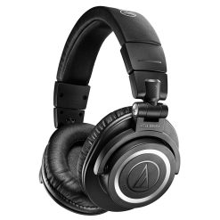 Audio-Technica ATH-M50XBT2 Wireless Studio Monitor Headphones, Black-01