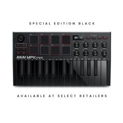Akai MPK Mini Mk3 Compact Keyboard Controller, Black-02
