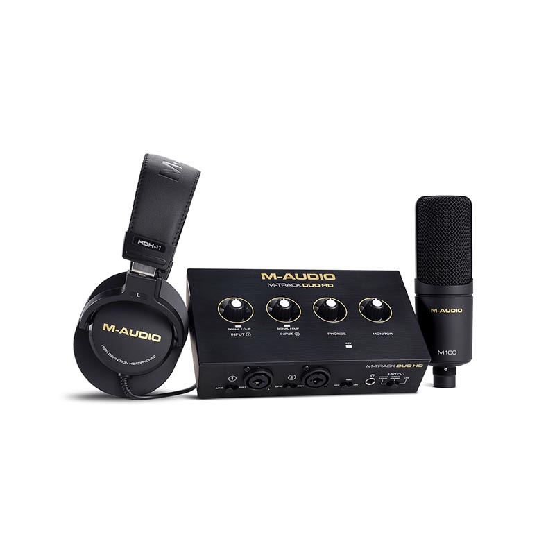 M-Audio M-Track Duo HD Producer Pack