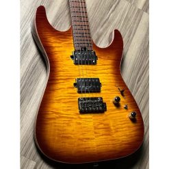 Soloking MS-1 Custom 24 HH MKII Electric Guitar in Bengal Burst-01