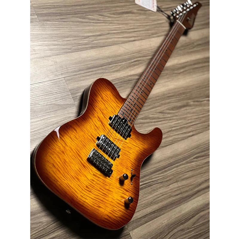 Soloking MT-1 Custom 24 HH MKII Electric Guitar in Bengal Burst-04 Soloking MT-1 Custom 24 HH MKII Electric Guitar in Bengal Burst-04