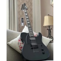 Soloking MT-1 Modern HH 24 Electric Guitar in Satin Black Matte Nafiri Special Run-04