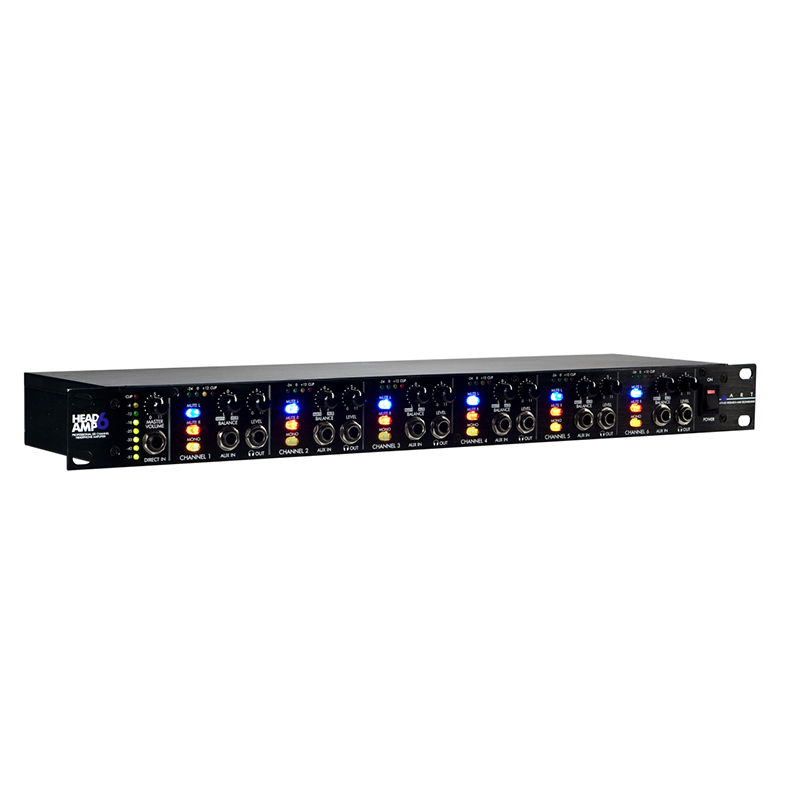 ART HeadAmp6 6-channel Headphone Amp-01 ART HeadAmp6 6-channel Headphone Amp-01