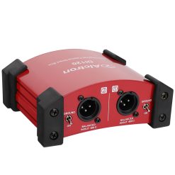 Alctron DI120 Dual Channel Passive DI box, Red Color-01