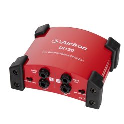 Alctron DI120 Dual Channel Passive DI box, Red Color-04
