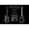 Sqoe SEFR700 Electric Guitar, Black-04