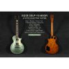 Sqoe SELP110 Electric Guitar, Surf Green-01