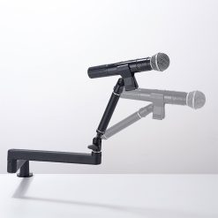 Low Profile Microphone Boom Arm Stand with Hidden Cable Management-02