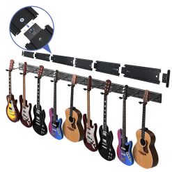 Wall-Mounted Guitar Stand Display Rack – Set of 5-02